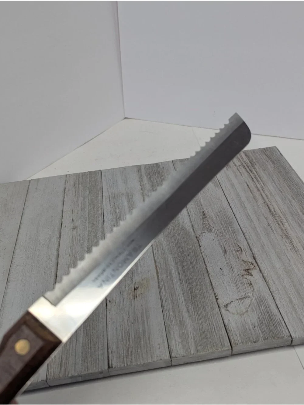 TRAMONTINA Inox Bread Knife Wood Handle 8